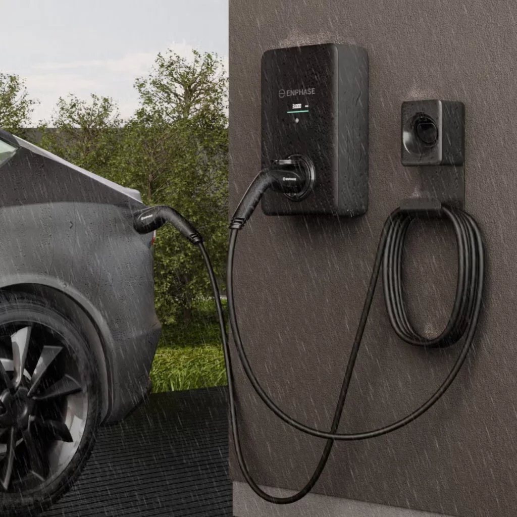 Veilige autolader om je elektrische auto thuis op te laden.